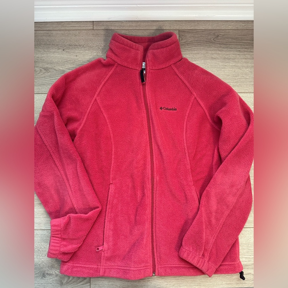 Columbia Vibrant Pink Fleece Jacket